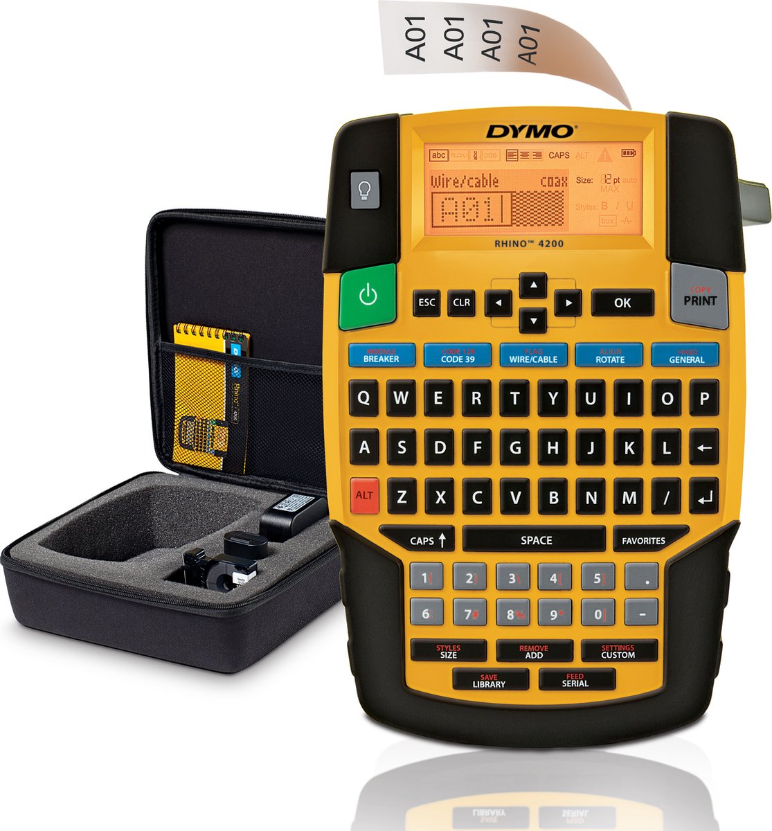 NWL Germany Dymo Rhino 4200 KofferSet Labelmaker