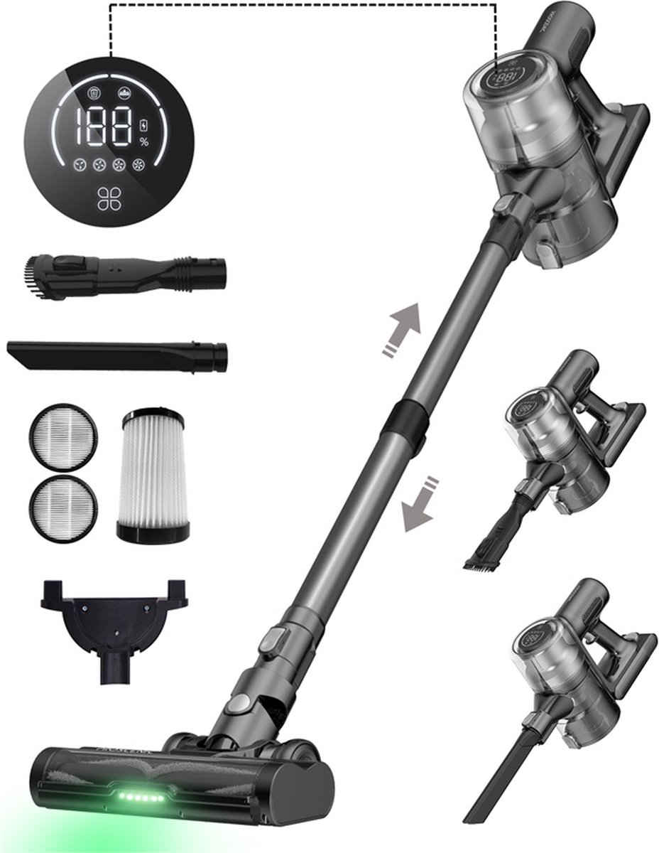 Proscenic P12 Steelstofzuiger