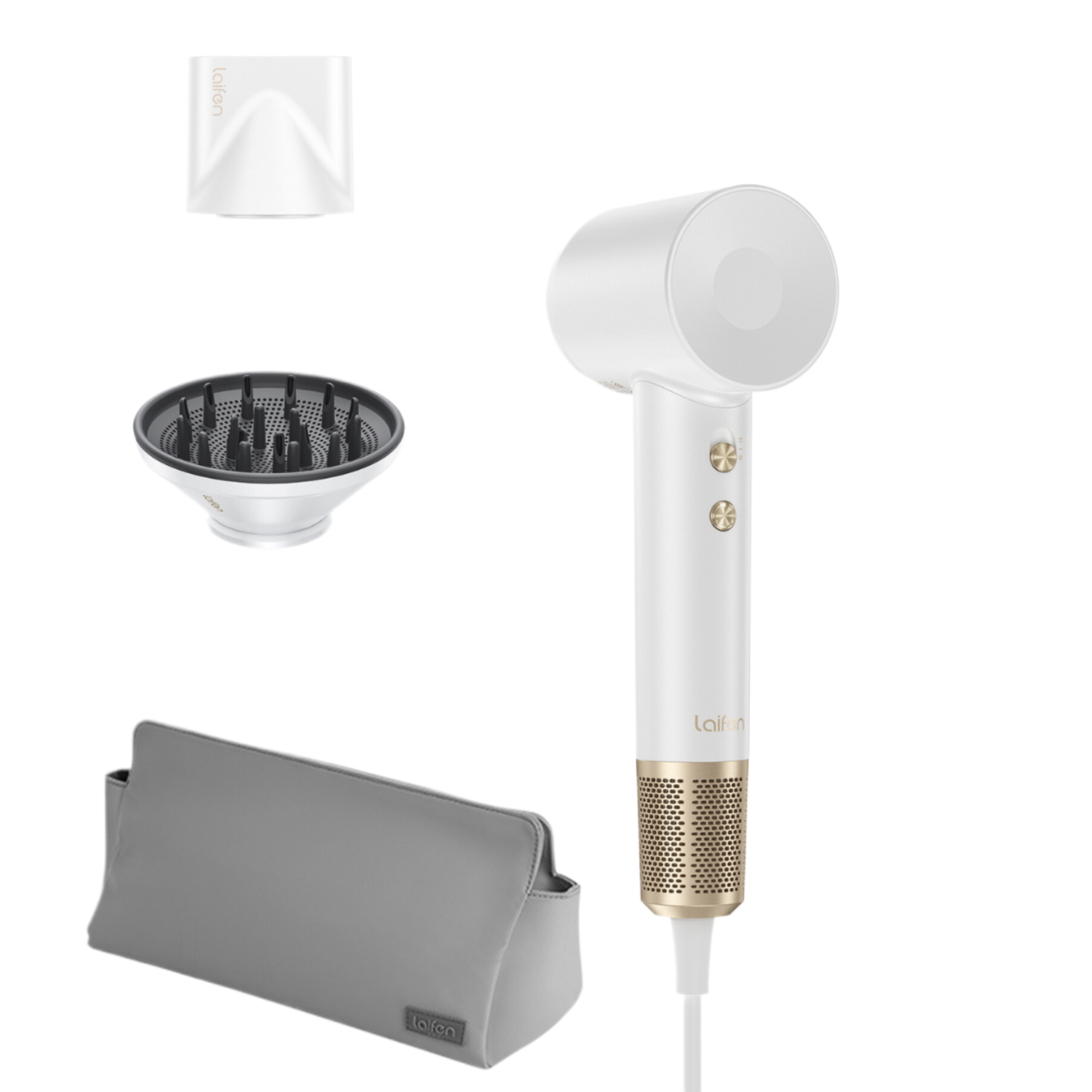 Laifen Laifen Swift Premium Föhn Wit Goud