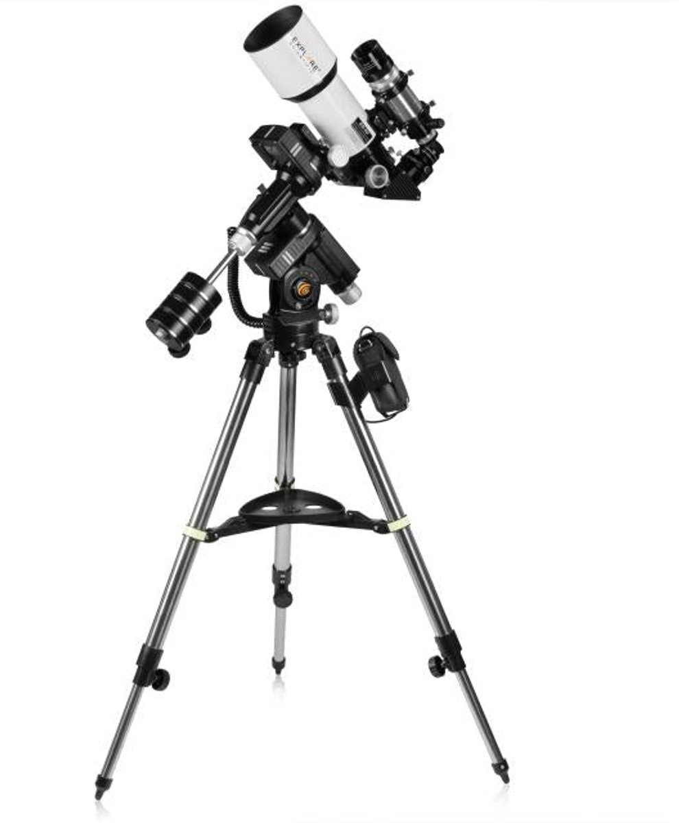 EXPLORE SCIENTIFIC ED80 APO iEXOS-100 PMC-Eight GoTo Telescoopset