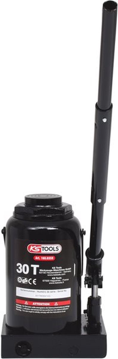 KS TOOLS - Krik - 30t, Hydraulisch, Vrachtwagens, Potkrikken