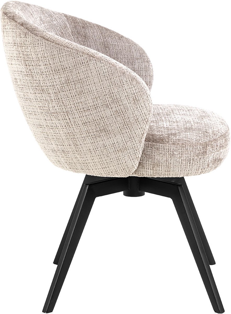 by fonQ Arla Eetkamerstoel - Glans Beige