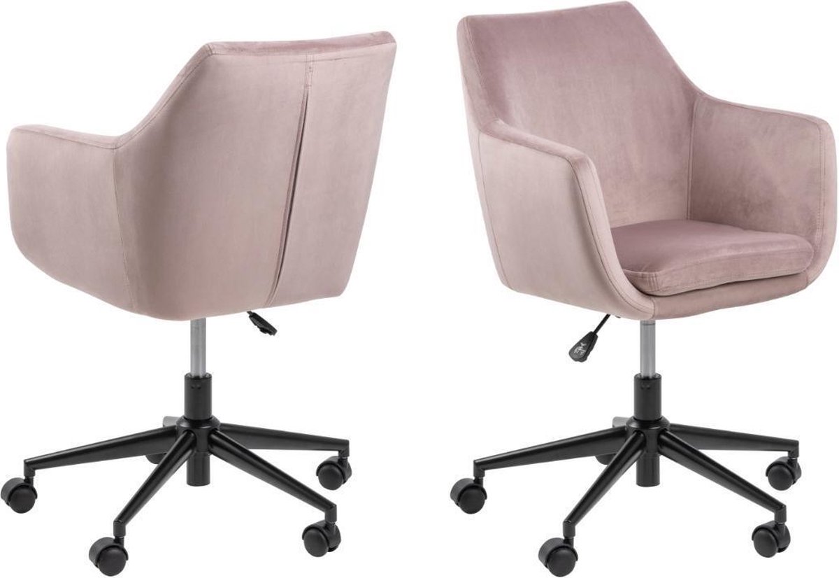 by fonQ basic Comfy Bureaustoel - Roze