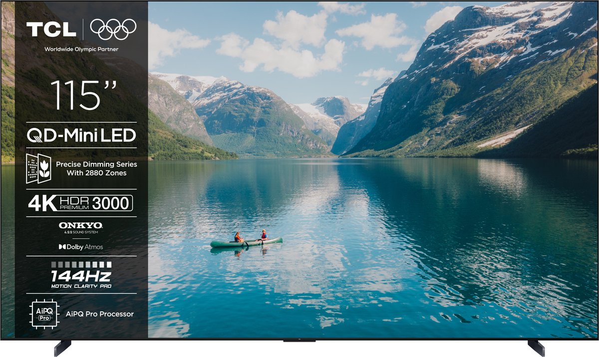 TCL QD-MiniLED 115C7K (2025) | Smart TV's | Beeld&Geluid - Televisies | 5901292525699