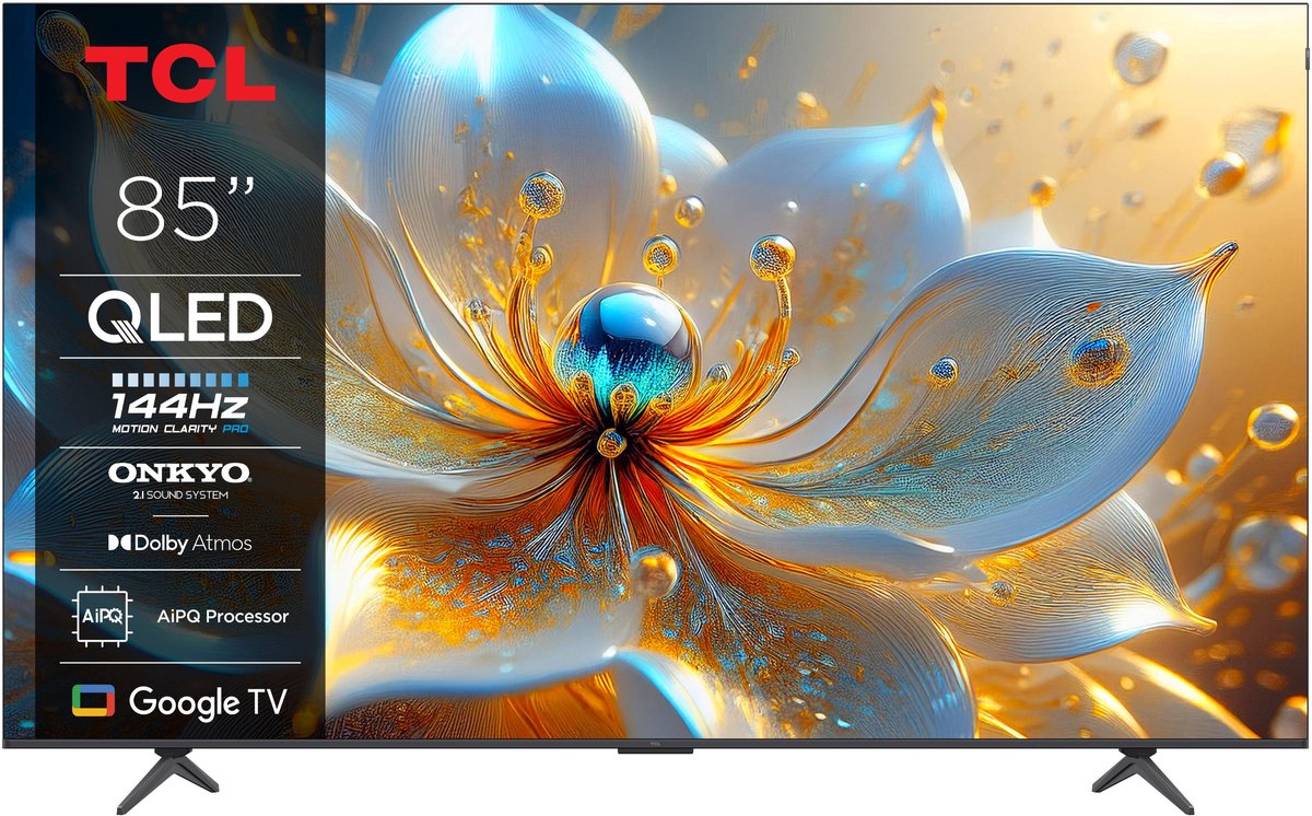 TCL QLED 85T8C (2025) | Smart TV's | Beeld&Geluid - Televisies | 5901292526696