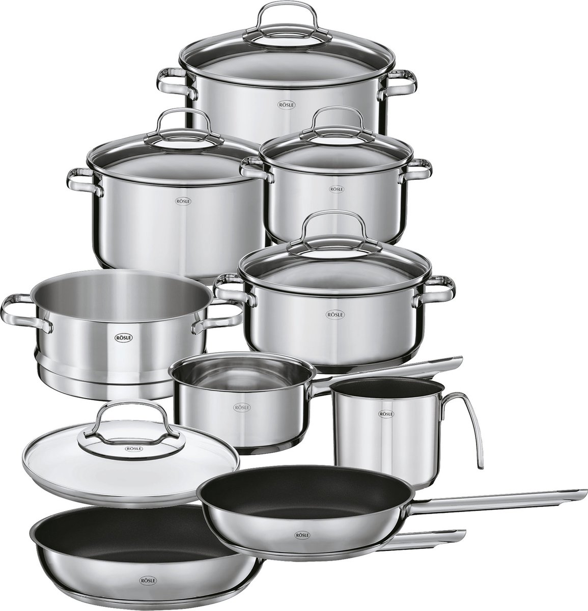Rosle Pannenset Elegance - 10-Delig
