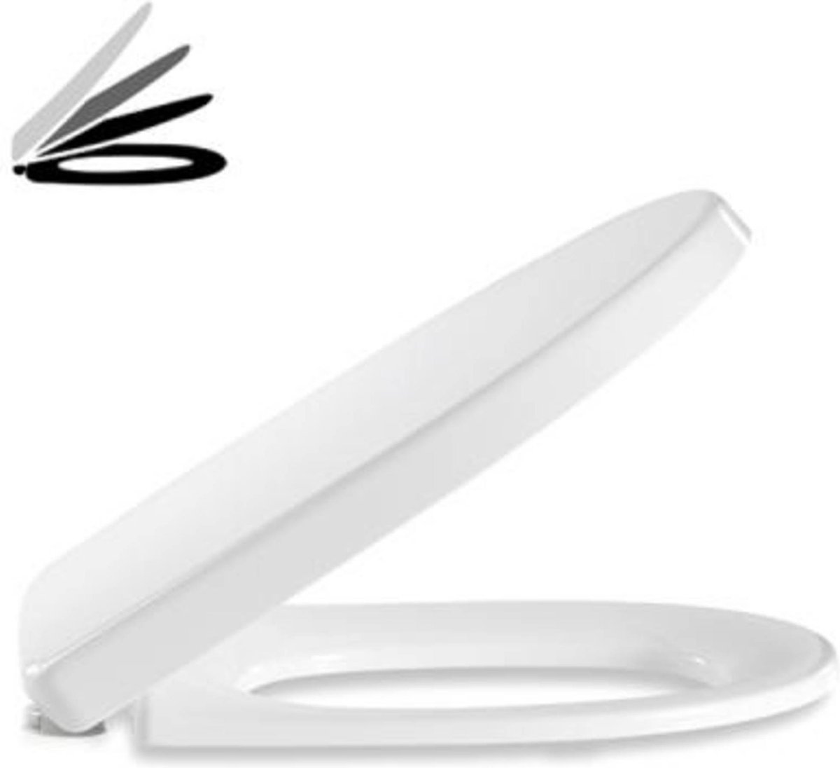 Pressalit wc-bril Delight