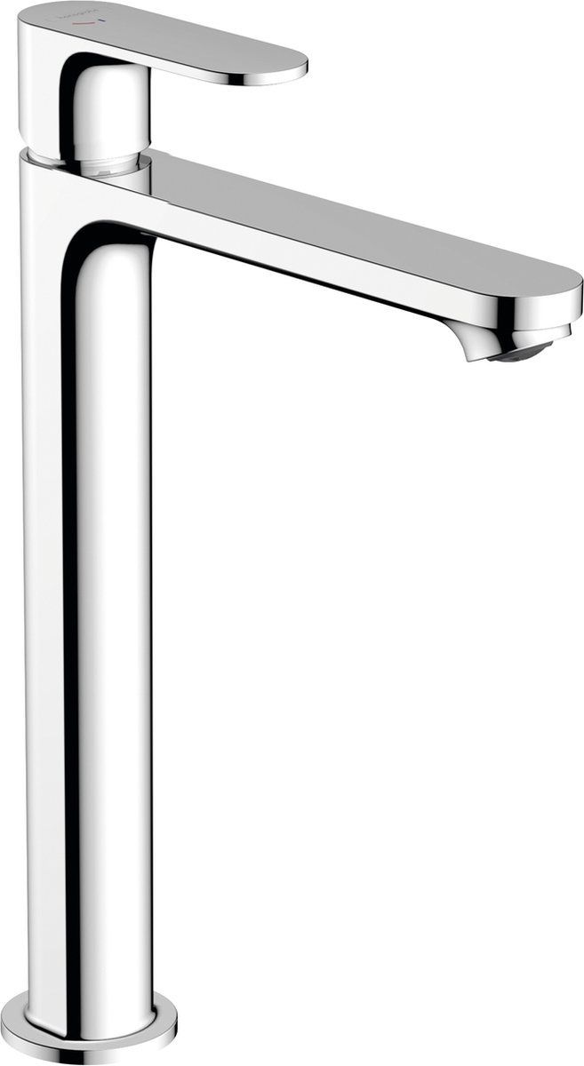 hansgrohe Rebris S eengreeps wastafelmengkraan 240 CoolStart EcoSmart+ voor waskommen met trekwaste chroom