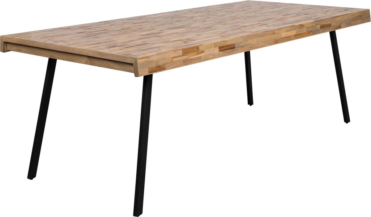 by fonQ Tygo Eettafel - 220 x 100 cm - Bruin