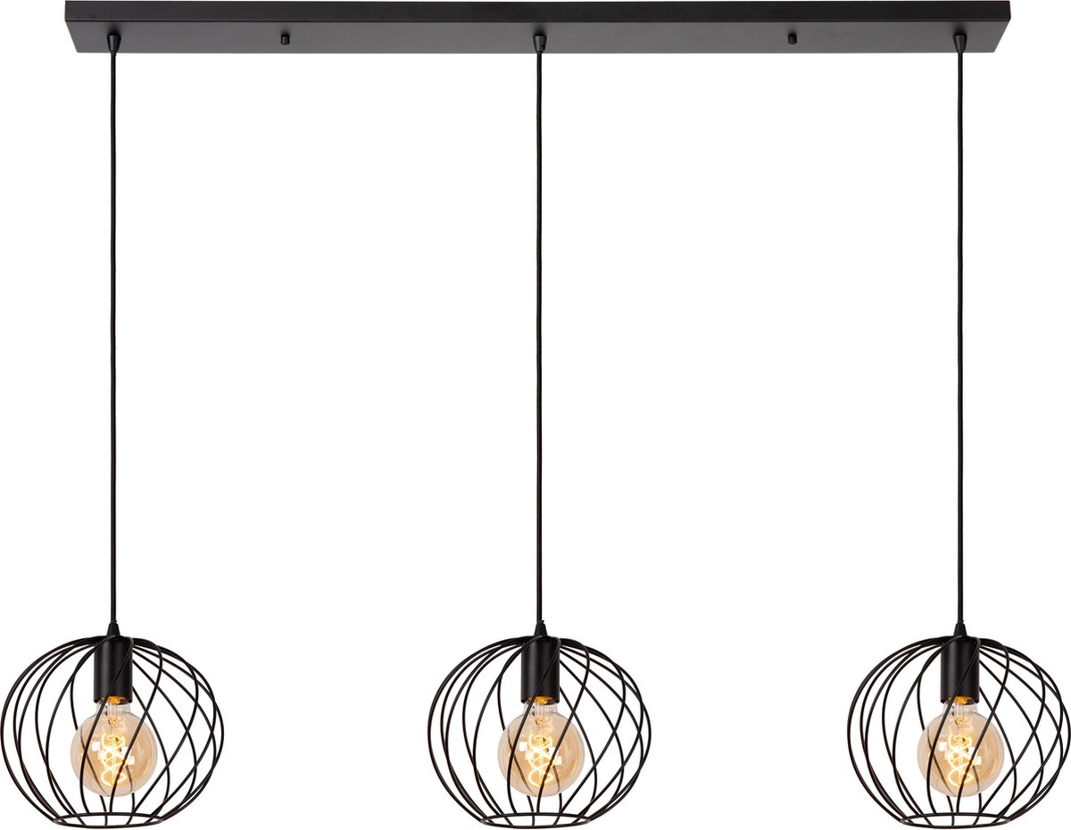 Lucide DANZA Hanglamp - Zwart