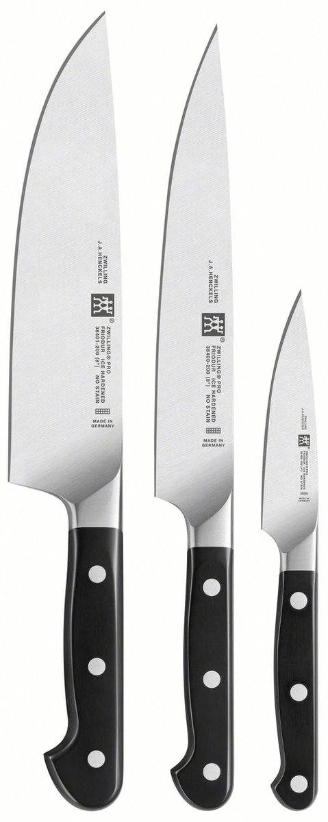 ZWILLING Pro 3-delige messenset