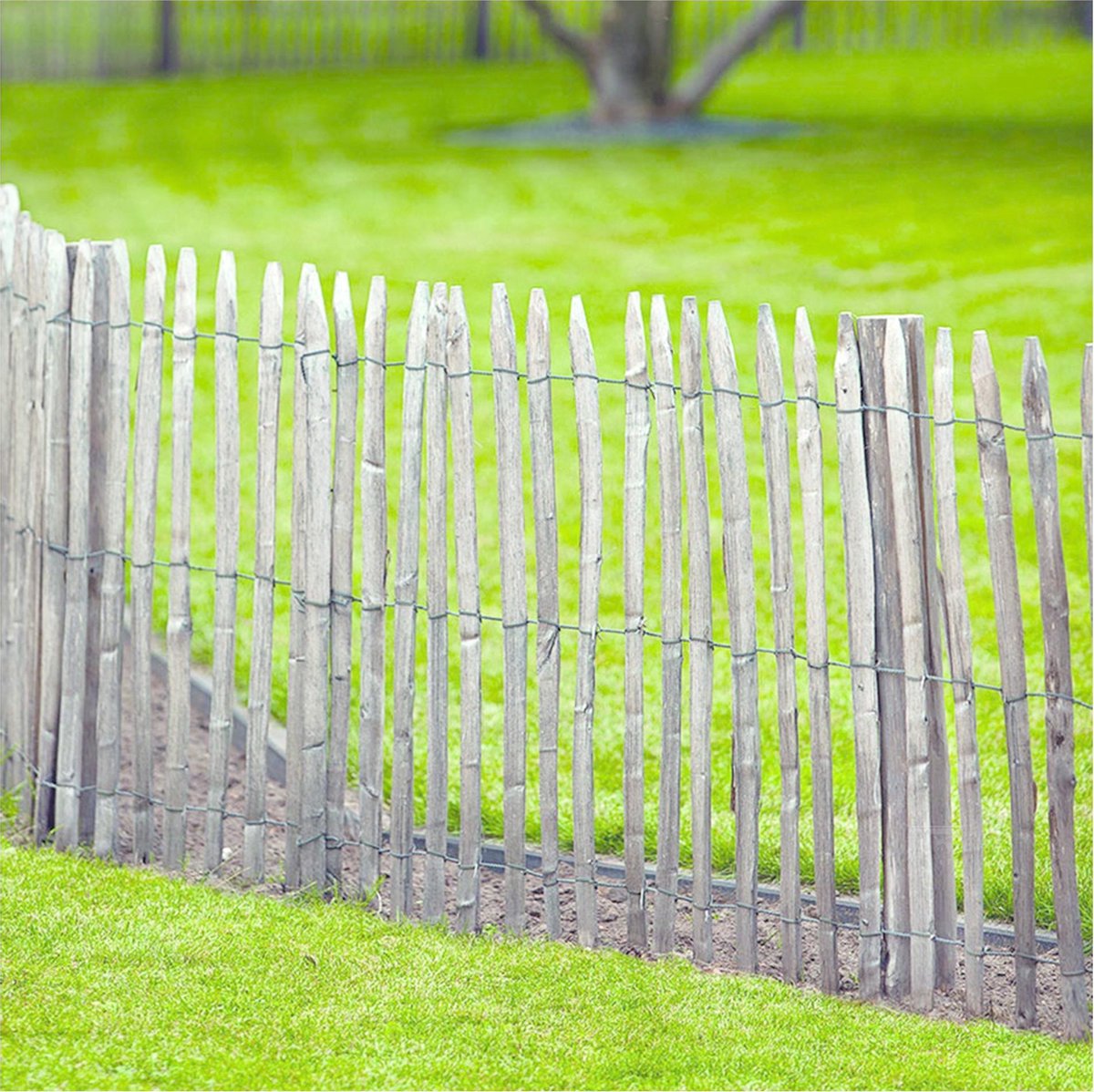 Engelse kastanjehekwerk op rol 120 cm/5,0 cm/3 draden Tuindeco - Tuindeco