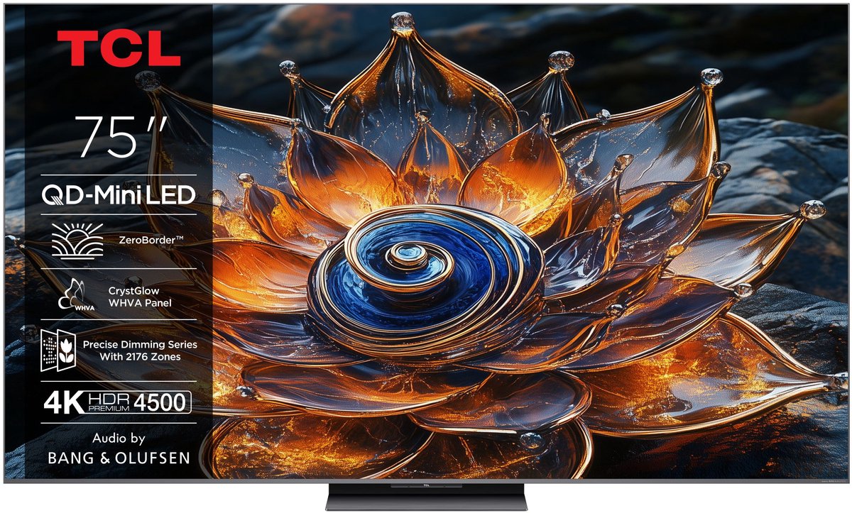 TCL QD-MiniLED 75Q8C (2025) | Smart TV's | Beeld&Geluid - Televisies | 5901292526597