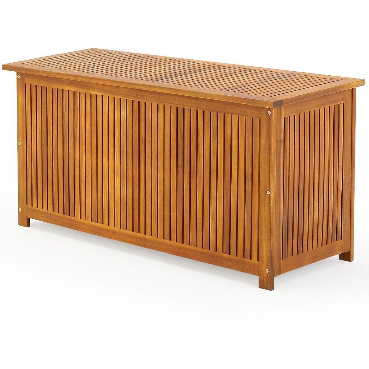 Casaria Opbergbox Acacia Hout– Weerbestendig 115cm - Bruin