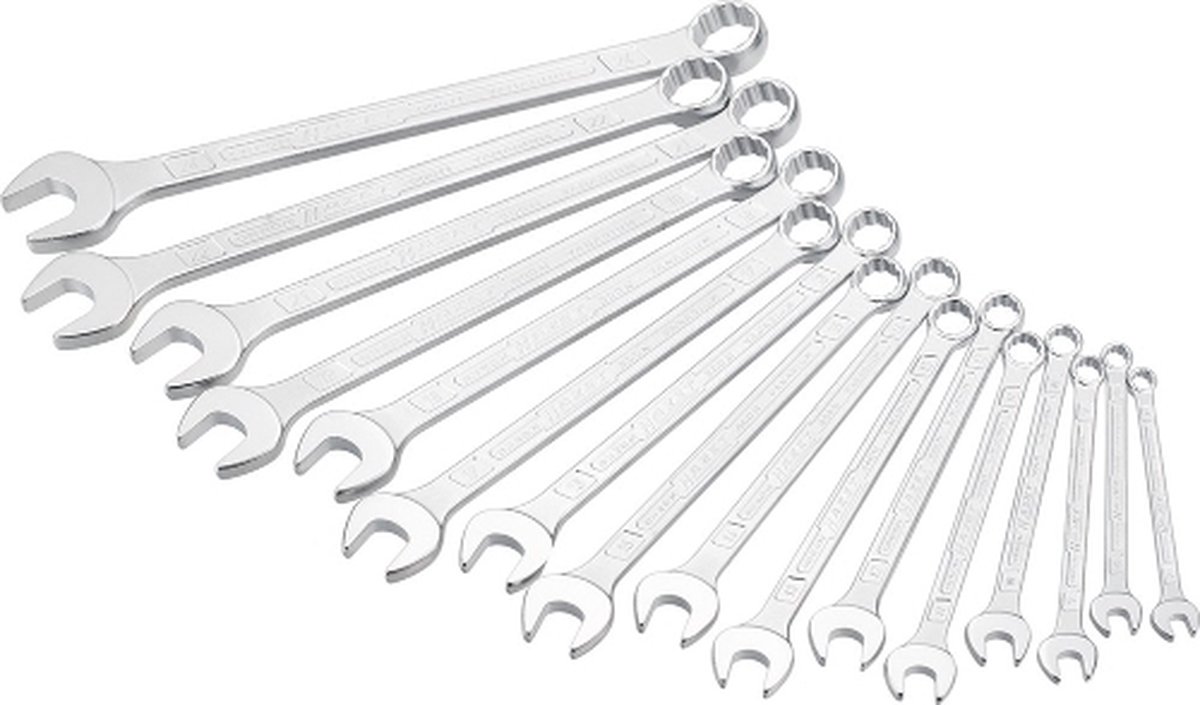 HAZET Ring steeksleutelset 600SPC/16 - Buitentwaalfkant tractieprofiel - 16-delig - 7 - 24