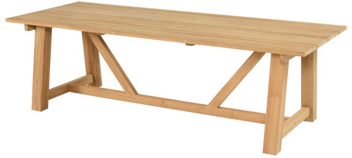Fremont dining tafel teak 246 x 100 cm - Hartman