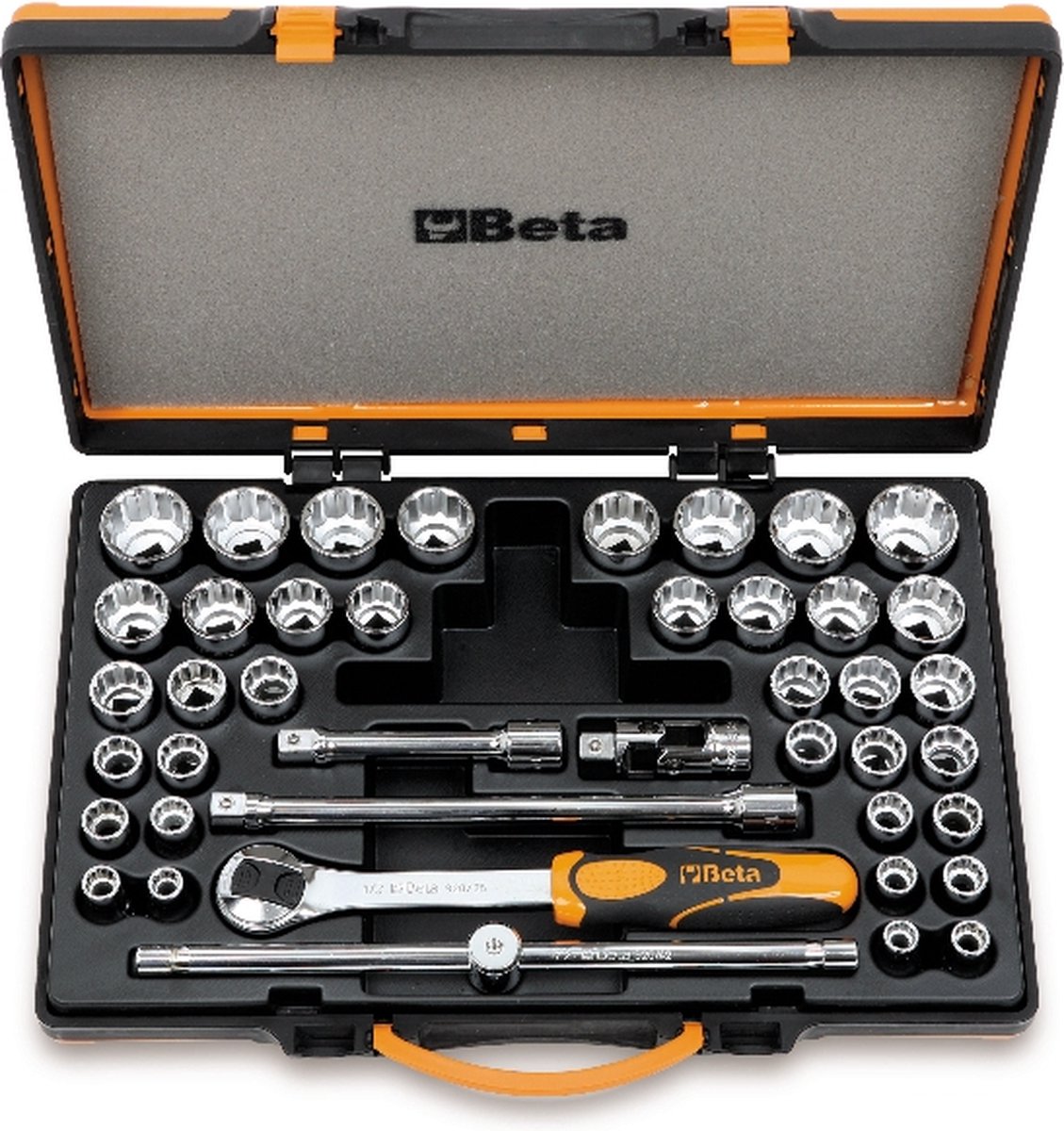 Beta Doppendoos met 37 twaalfkant dopsleutels en 5 toebehoren 920/C37 - 009200988