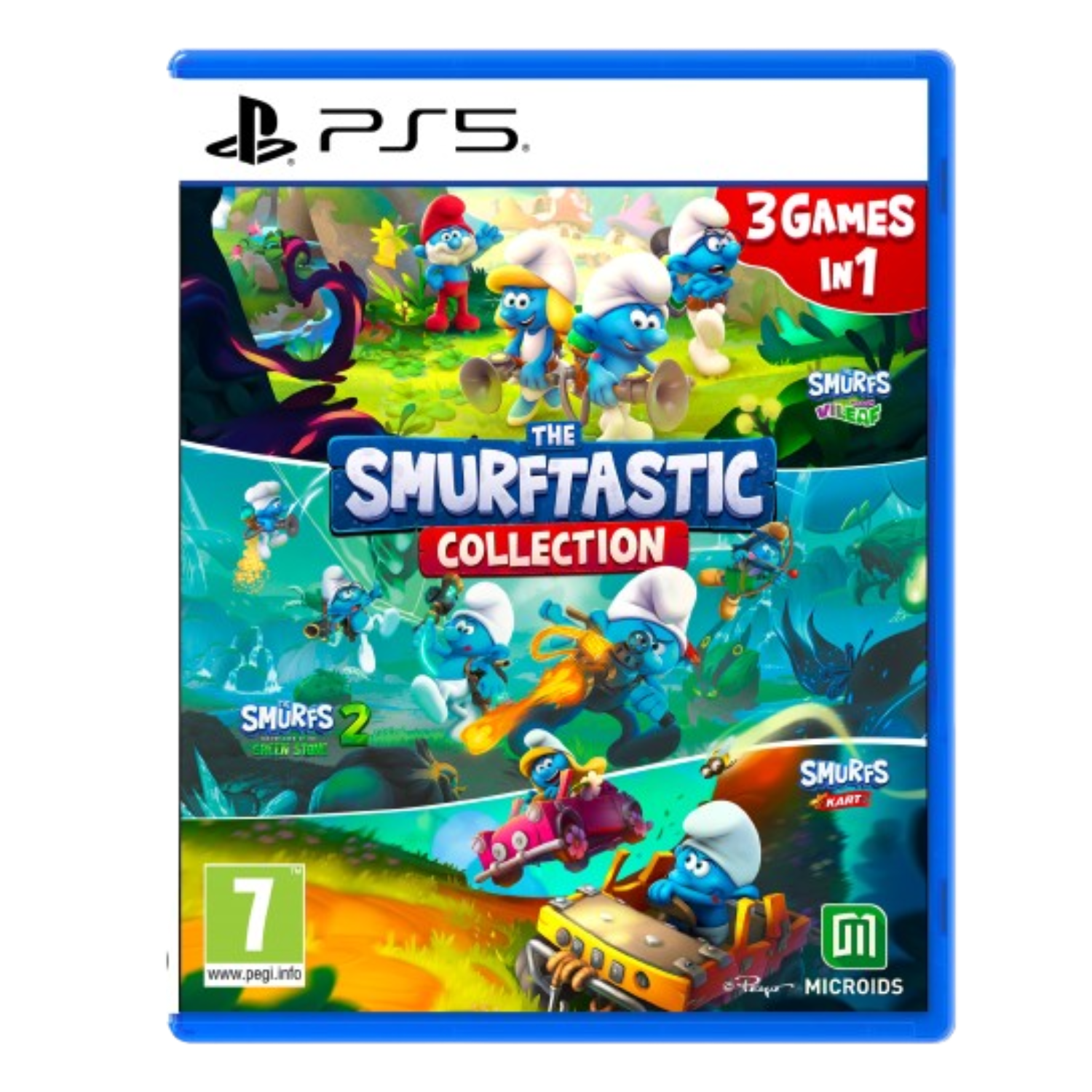 The Smurftastic Collection - 3 Games In 1 PS5
