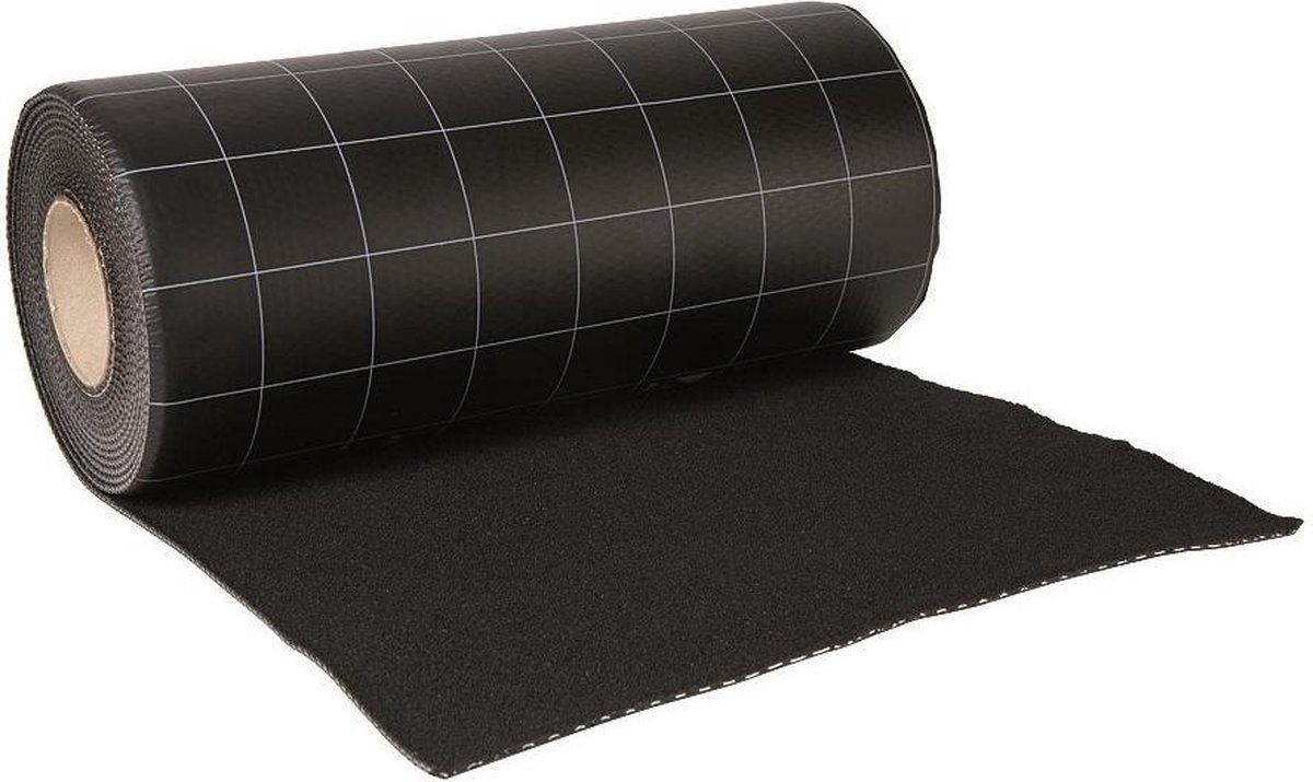 4tecx Loodvervanger 20cm x 12m zwart - 4060199116