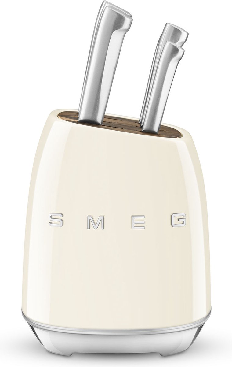 SMEG KBSF02CR - Messenblok - Incl. 6 messen - Crme
