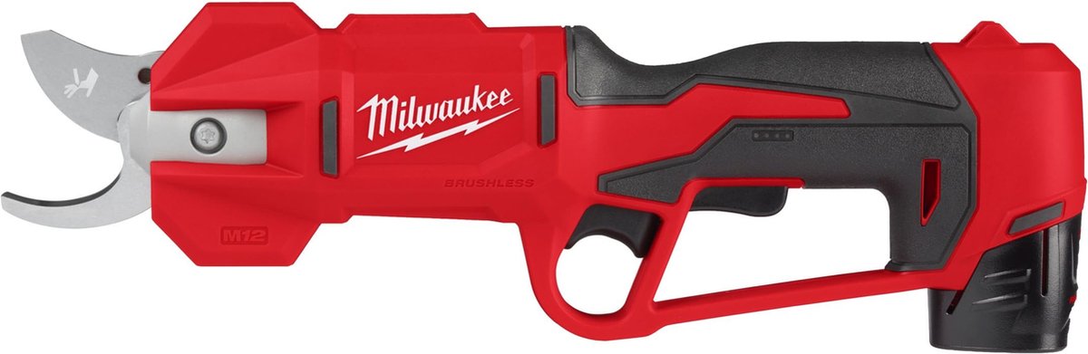Milwaukee M12 BLPRS-202 Accu Snoeischaar 12V 2.0Ah - 4933480115