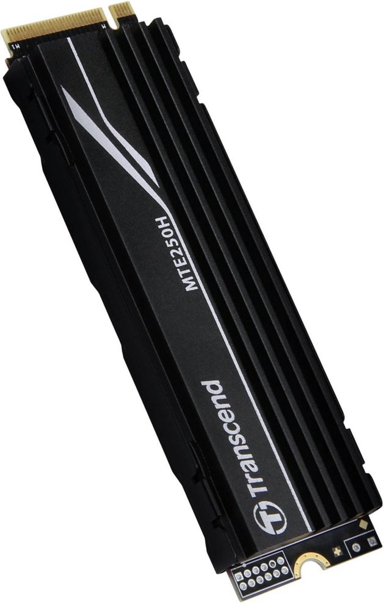 Transcend 250H 2 TB NVMe/PCIe M.2 SSD 2280 harde schijf M.2 NVMe PCIe 4.0 x4 Retail TS2TMTE250H