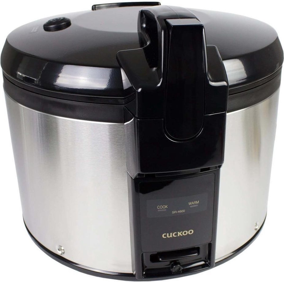 Cuckoo SR-4600 Gastro Rijstkoker RVS, Zwart