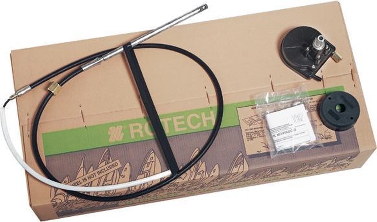 Ultraflex Rotech IV Stuursysteem T67 met M58 kabel tot 55 pk, 3.66 m (12 ft)