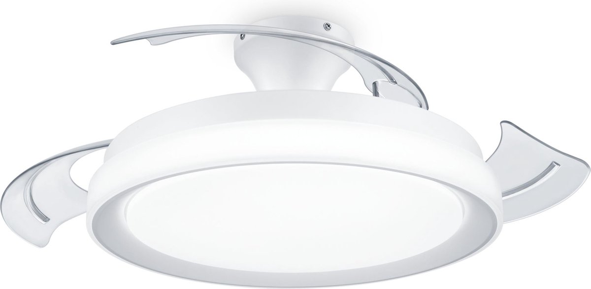 Philips Lighting Bliss Plafondventilator 28 W, 35 W (Ø x h) 510 mm x 418 mm Wit