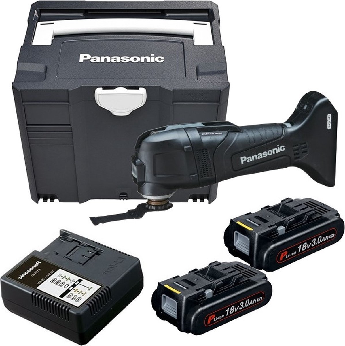 Panasonic Tools EY46A5PN2G Accu multitool 14,4/18V 3.0Ah in Systainer