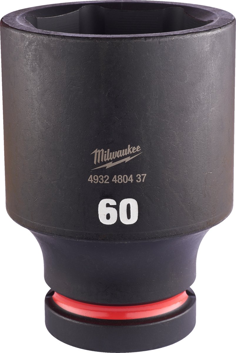 Milwaukee Accessoires SHOCKWAVE Slagdop 1" diep 60mm | 1 stuk - 4932480437