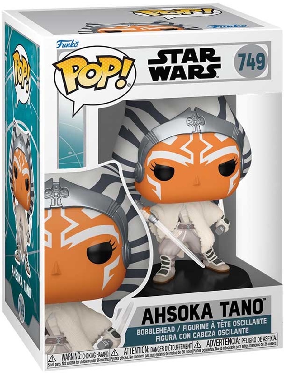 Star Wars: Ahsoka Funko Pop Vinyl: Ahsoka Tano (749)