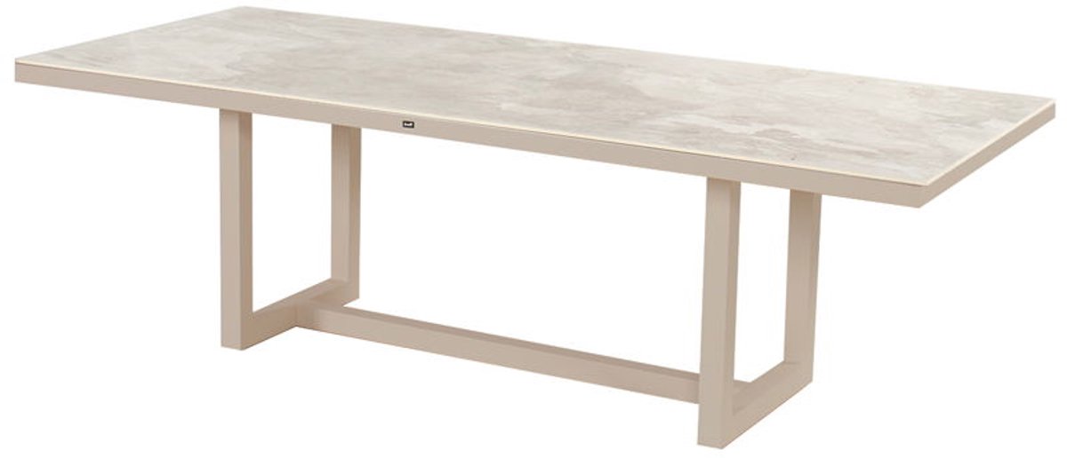 Luto dining tafel taupe 240 x 100 cm - Hartman
