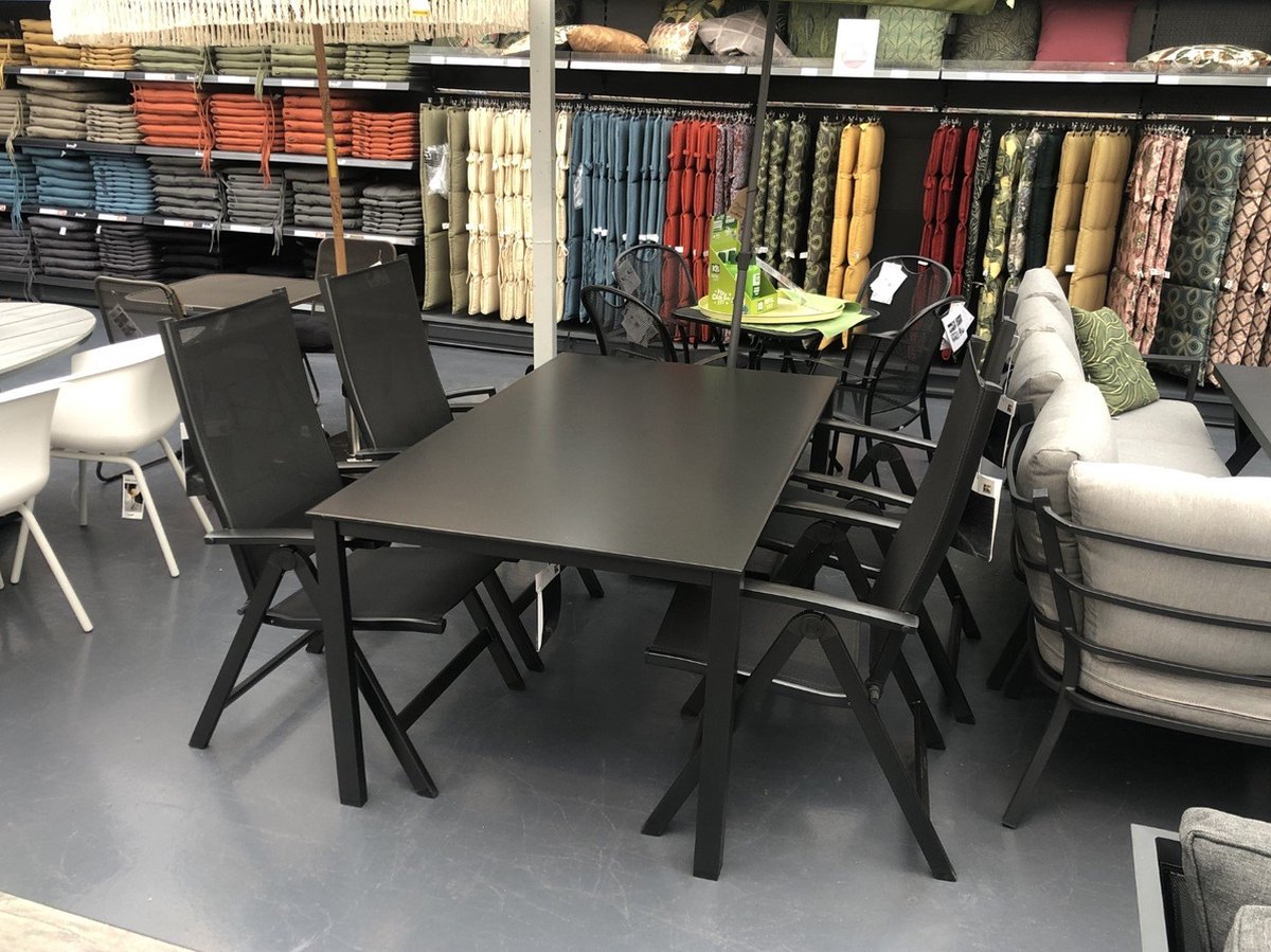 Cubic dining set cubic tafel met 4 x easy stoel - Driesprong collection