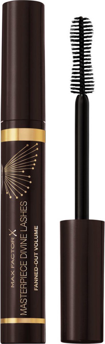 1+1 gratis: Max Factor Masterpiece Divine Lashes Volumising Mascara Black Brown 8 ml