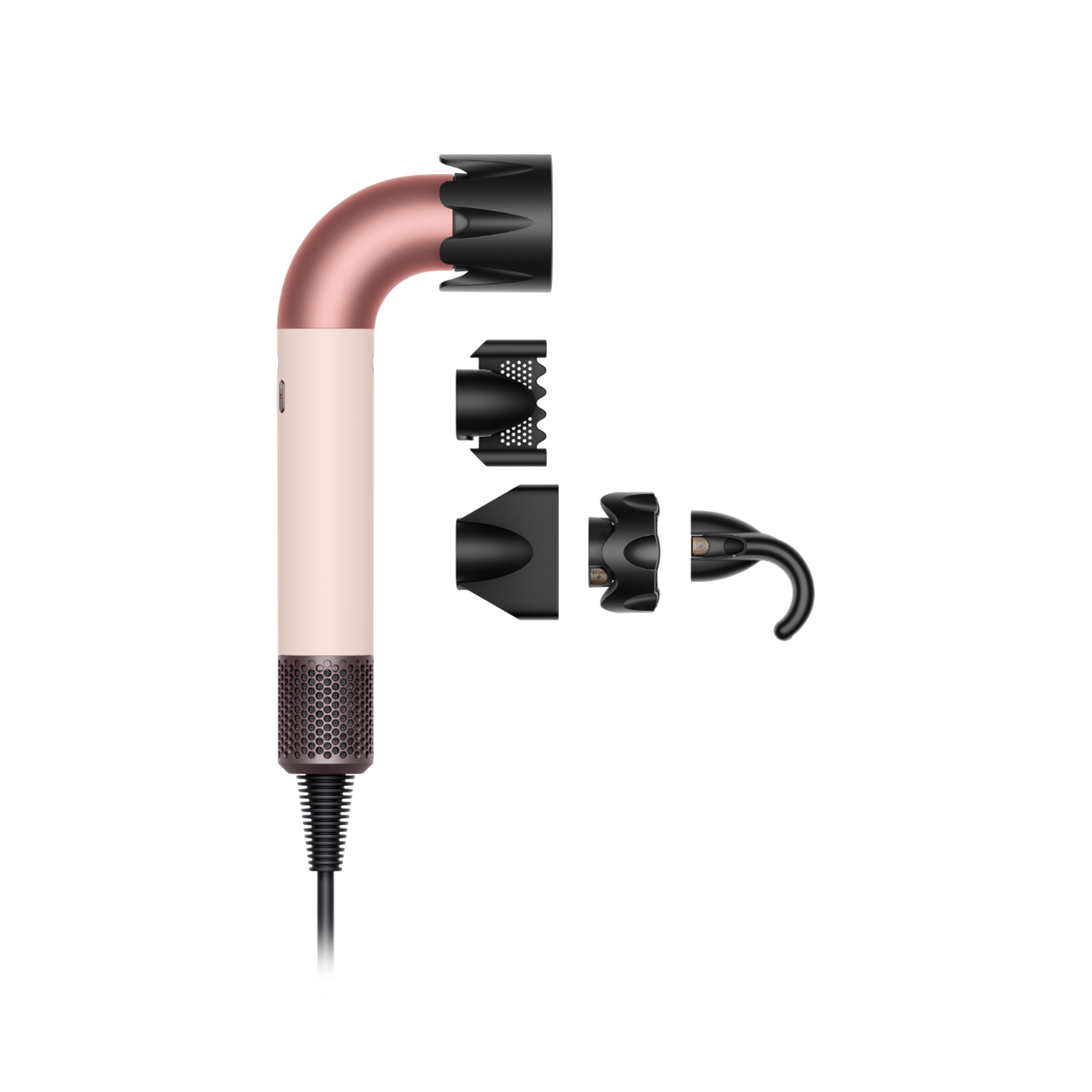 Dyson Supersonic R - Straight + Wavy Ceramic Pink Föhn Roze