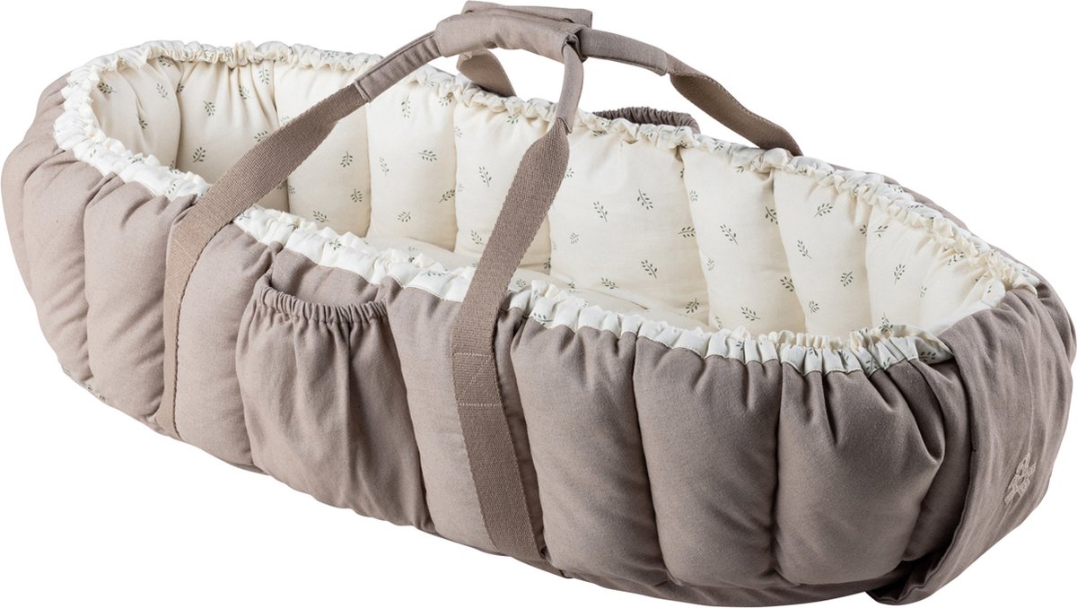 Sebra Babynest - 3-in-1 - Sophora-bladeren - Sebra - OneSize - Babynest