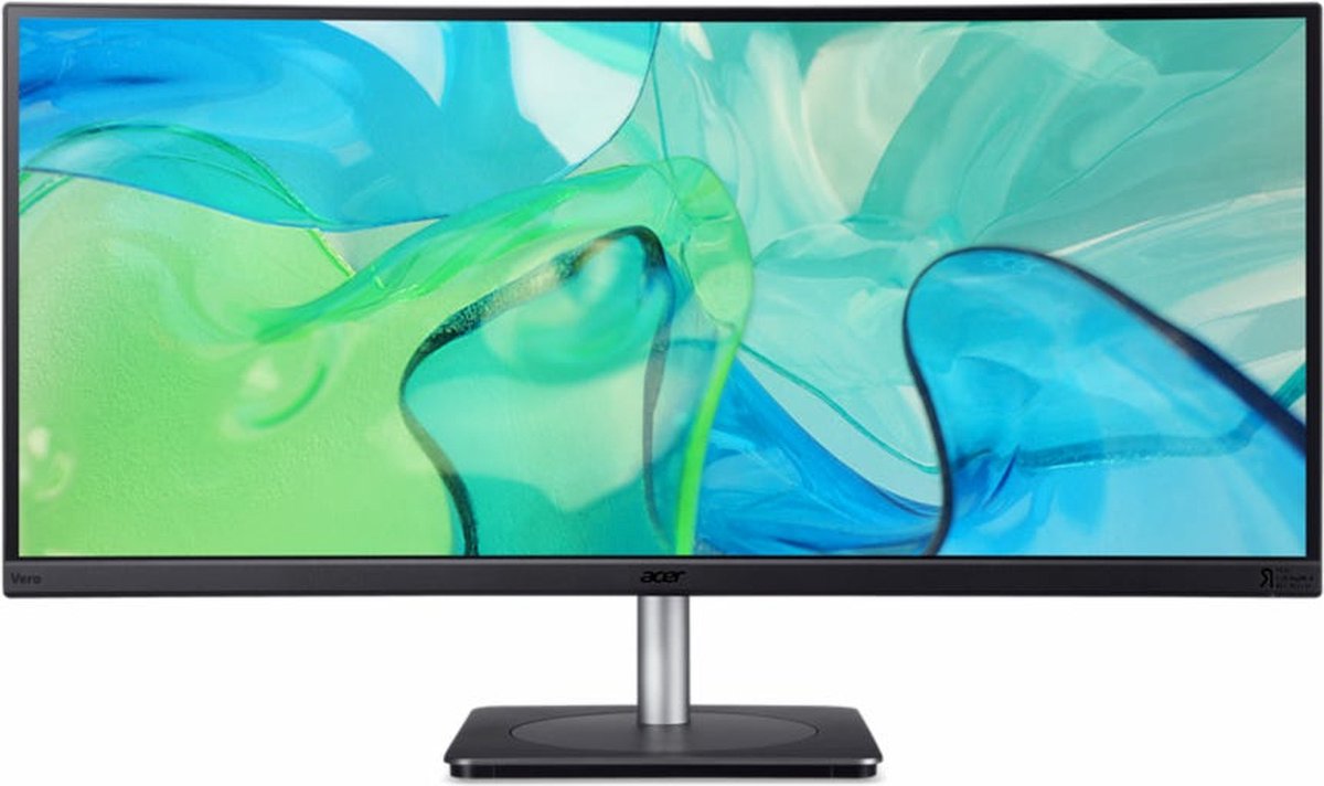 Acer Vero CB343CURbemiiphuzx LED-monitor Energielabel G (A - G) 86.4 cm (34 inch) 3440 x 1440 Pixel 21:9 4 ms HDMI, DisplayPort, USB-C, USB-A 3.2 Gen 1, USB-B,