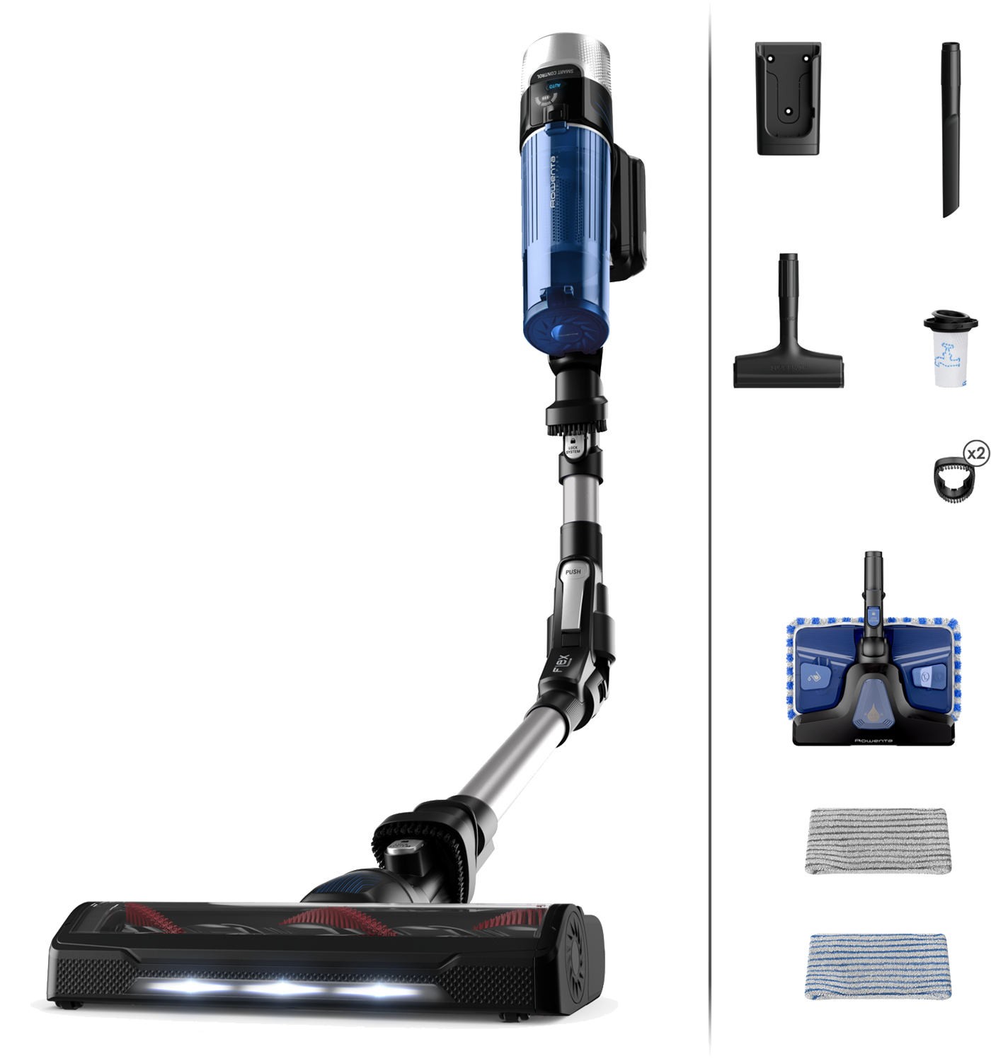 Rowenta Rh20c0 X-force Flex 9.60 Aqua