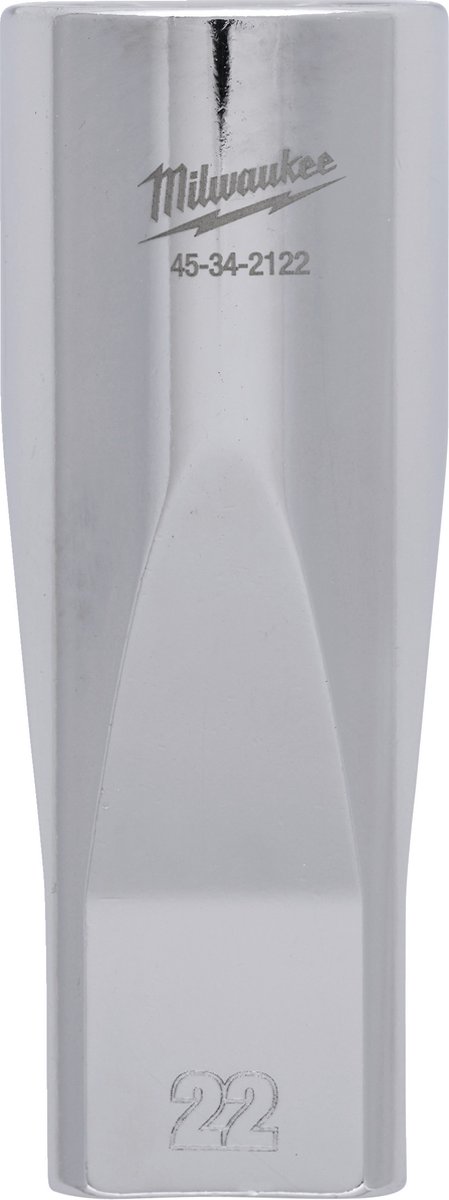 Milwaukee Accessoires 1/2" Lange Dop Metrisch - 22 mm - 4932480042
