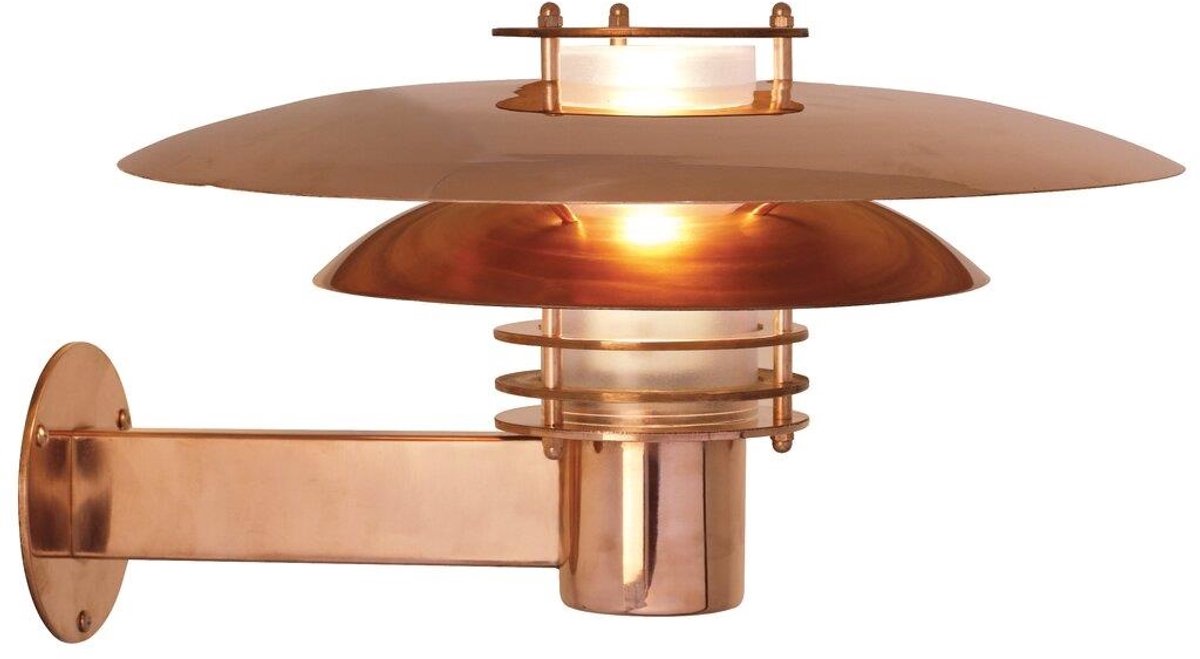 Nordlux Phoenix - Buiten Wandverlichting - 39 X 22 Cm - IP54 - Koper