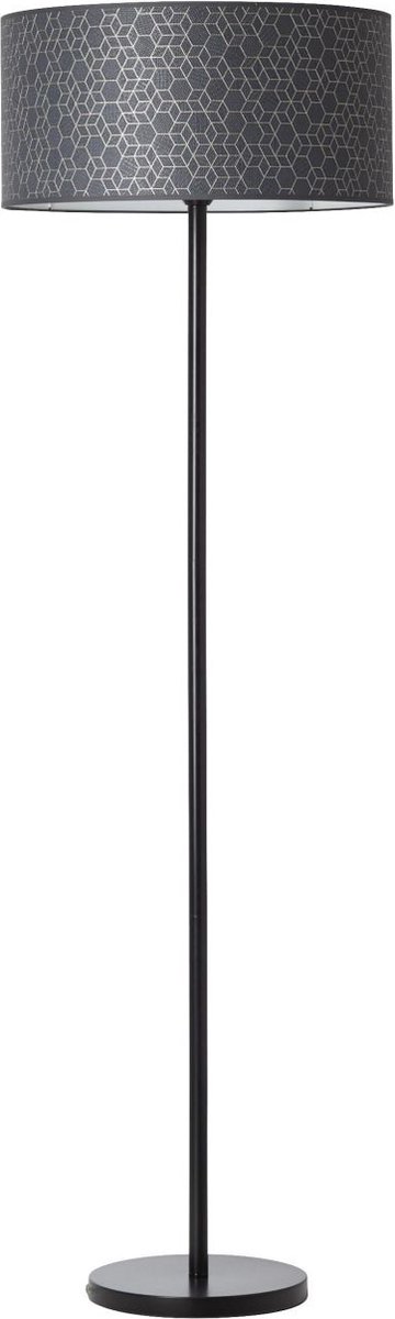 Brilliant Galance - Staanlamp - 164,5 Cm - Zwart
