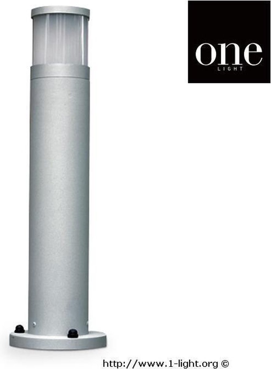 ONE Light E27 Tube Lights - Tuinpaal - Ø 10,7 X 75 Cm - IP54 - Grijs