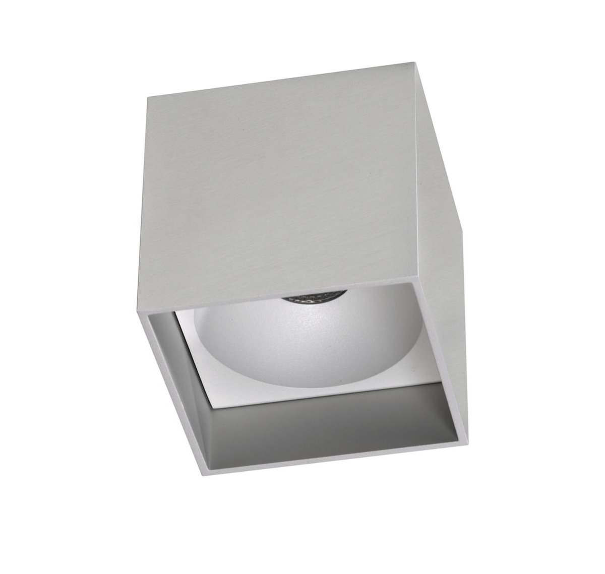 Artdelight Brock - Plafondverlichting - 10 X 10 X 10 Cm - 7W Dimbare LED Incl. - Aluminium