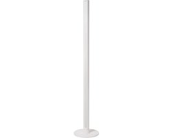 Artdelight Frankfurt - Staanlamp - 3-standen Touch Schakelaar - 154 Cm - 20W LED Incl. - Wit