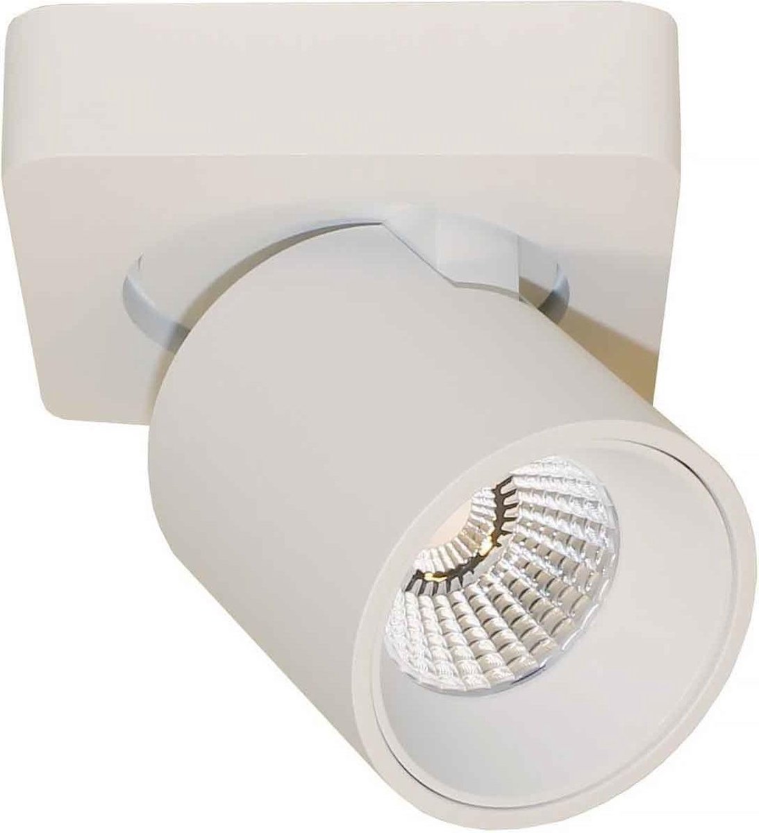 Artdelight Laguna - Opbouwspot 1L - 10 X 10 X 9,5 Cm - 6W Dimbare LED Incl. - Wit