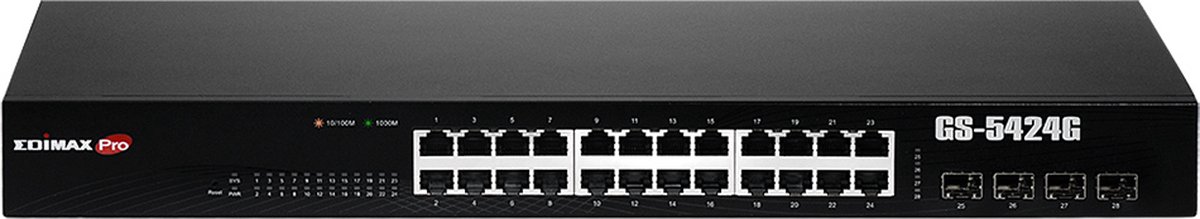 EDIMAX GS-5424G Netwerk switch 24 poorten