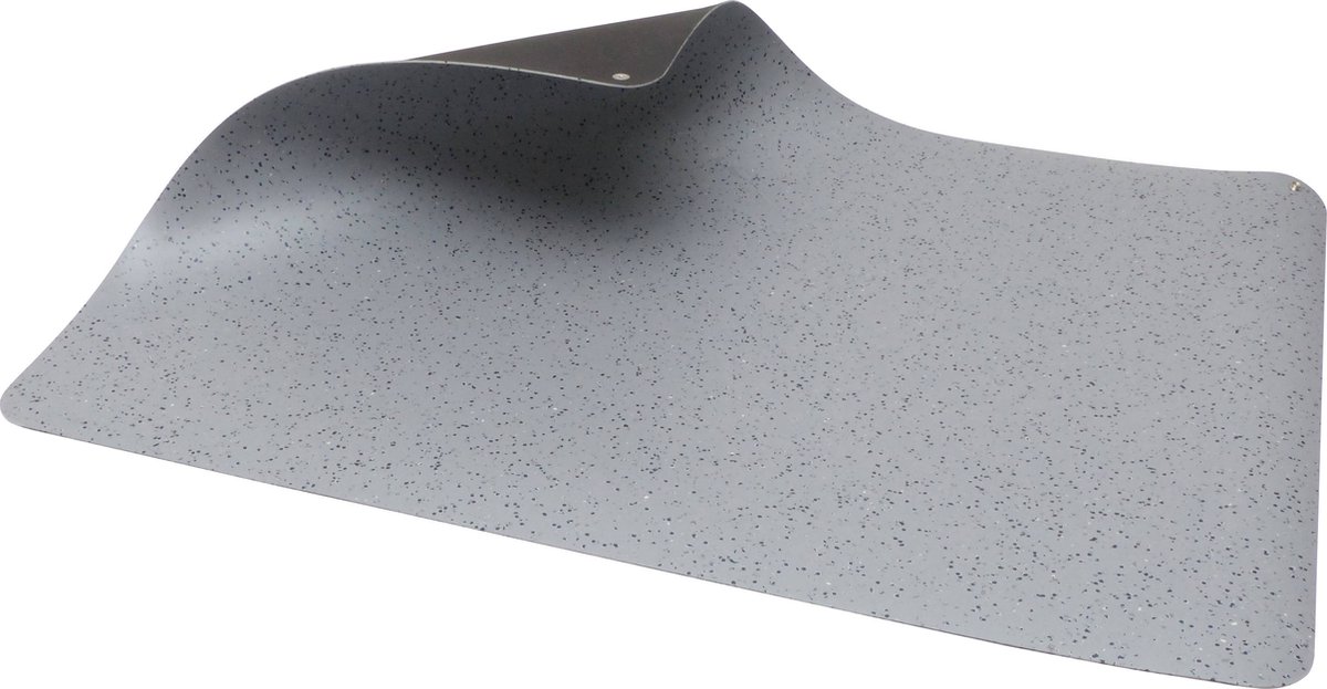 Wolfgang Warmbier PR-2,0 PVC ESD-vloermat Grijs (l x b x h) 2000 x 1500 x 2 mm Incl. aardingskabel