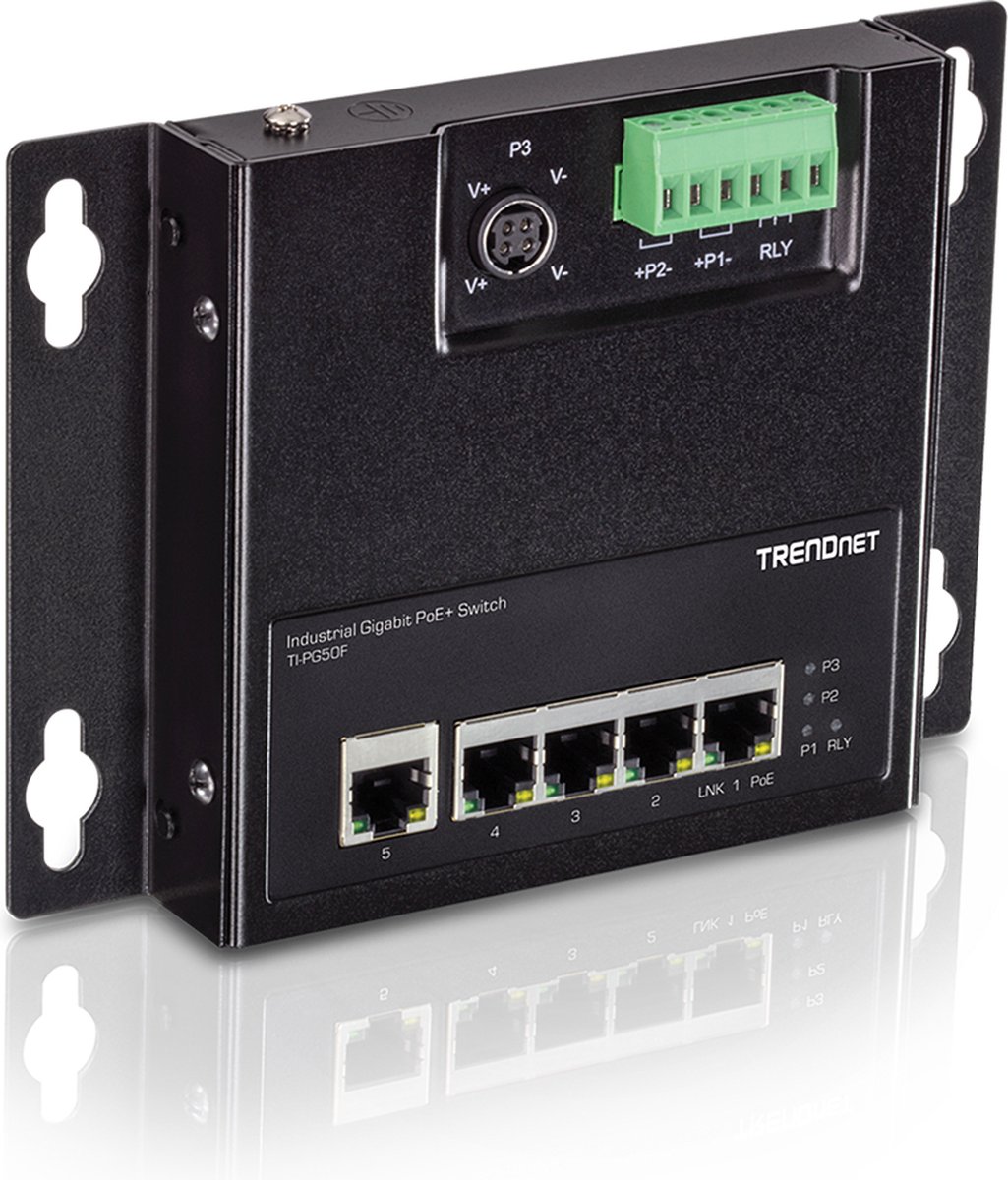 TrendNet TI-PG50F Industrial Ethernet Switch 10 / 100 / 1000 MBit/s