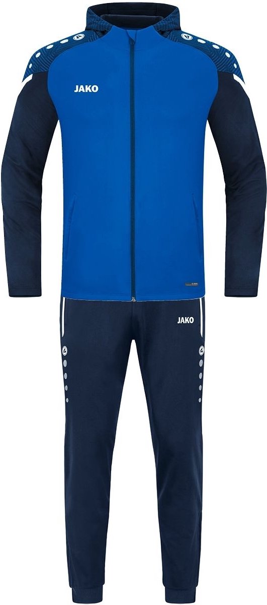JAKO M9422K Polyesterpak Met Kap Performance Kids - Royal/Marine - 140